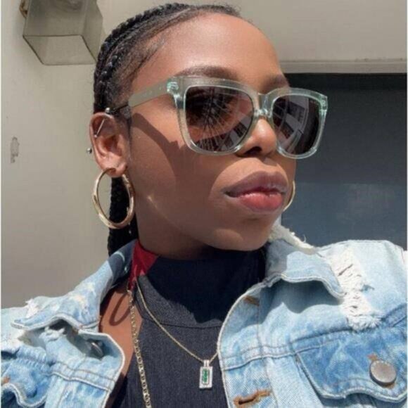 Gucci GG0976S 002 Square Sunglasses - Shiny Green\Brown - Picture 3 of 10